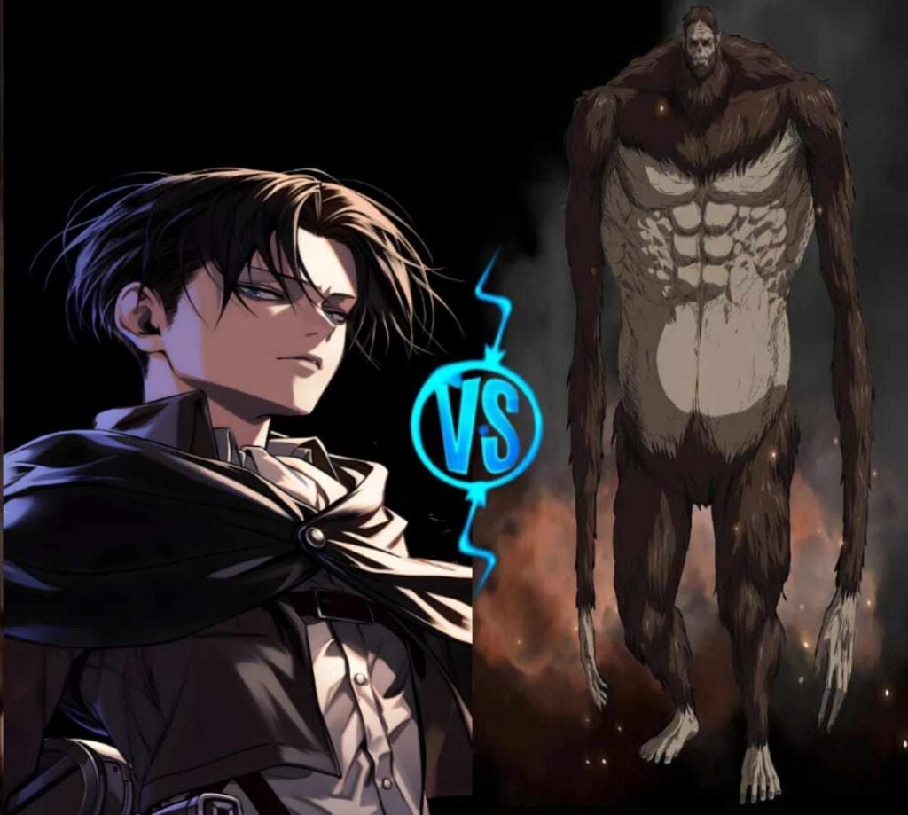 Levi Ackerman vs Beast Titan